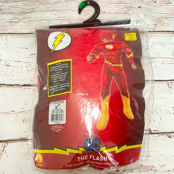 RUBIES The Flash Child Costume Sz Large - Picture 1 of 5